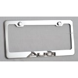 Audi 3d license plate frame