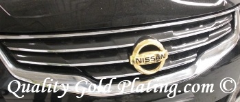 nissan grille emblem