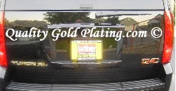 GMC Yukon XL trunk emblems