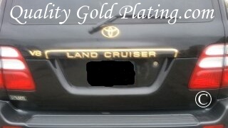 Toyota Land Cruiser trunk emblems