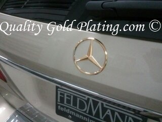 Mercedes trunk emblem