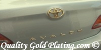 toyota avalon trunk emblems